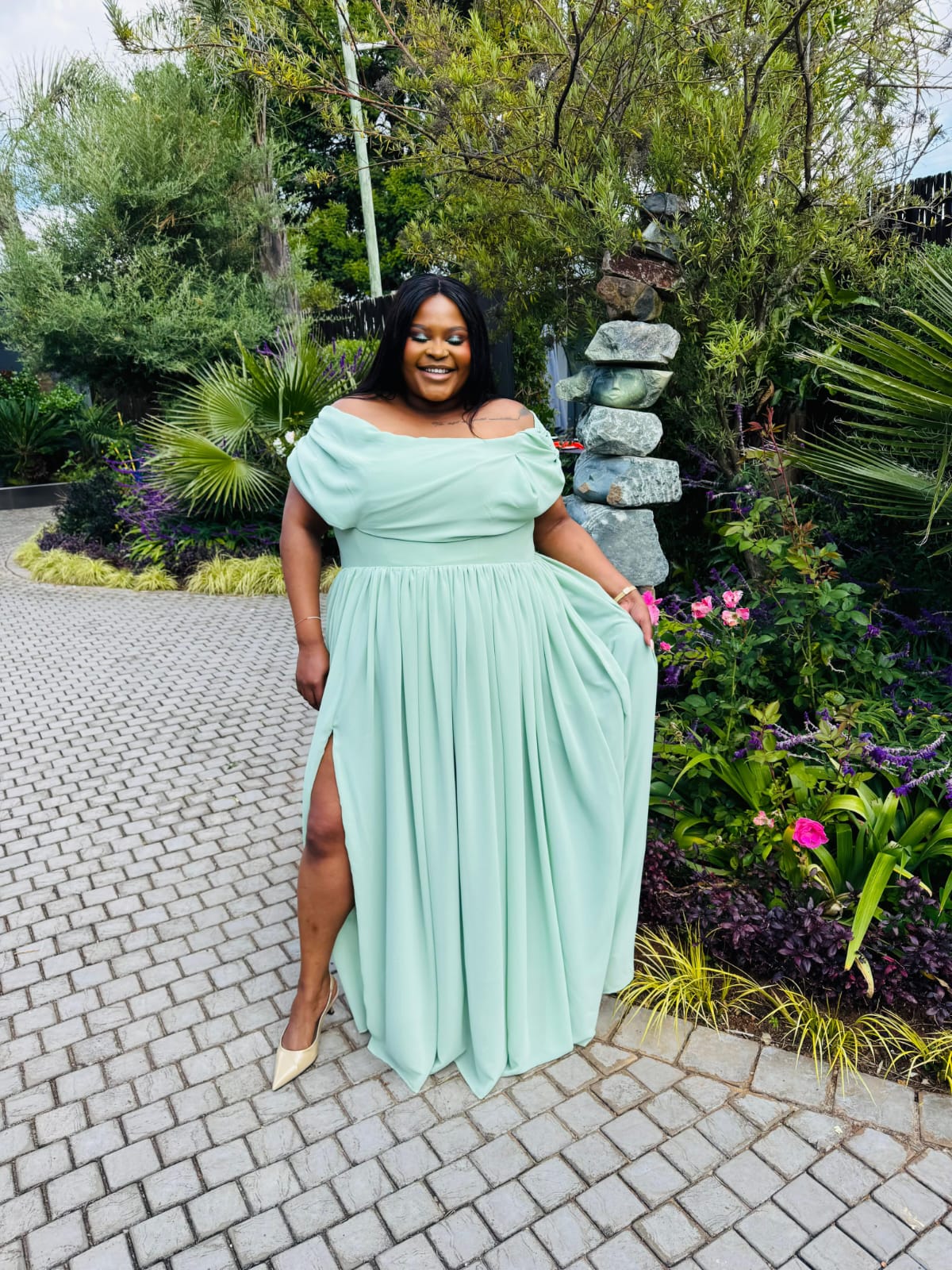 Call me purple dress with beads and Cristals